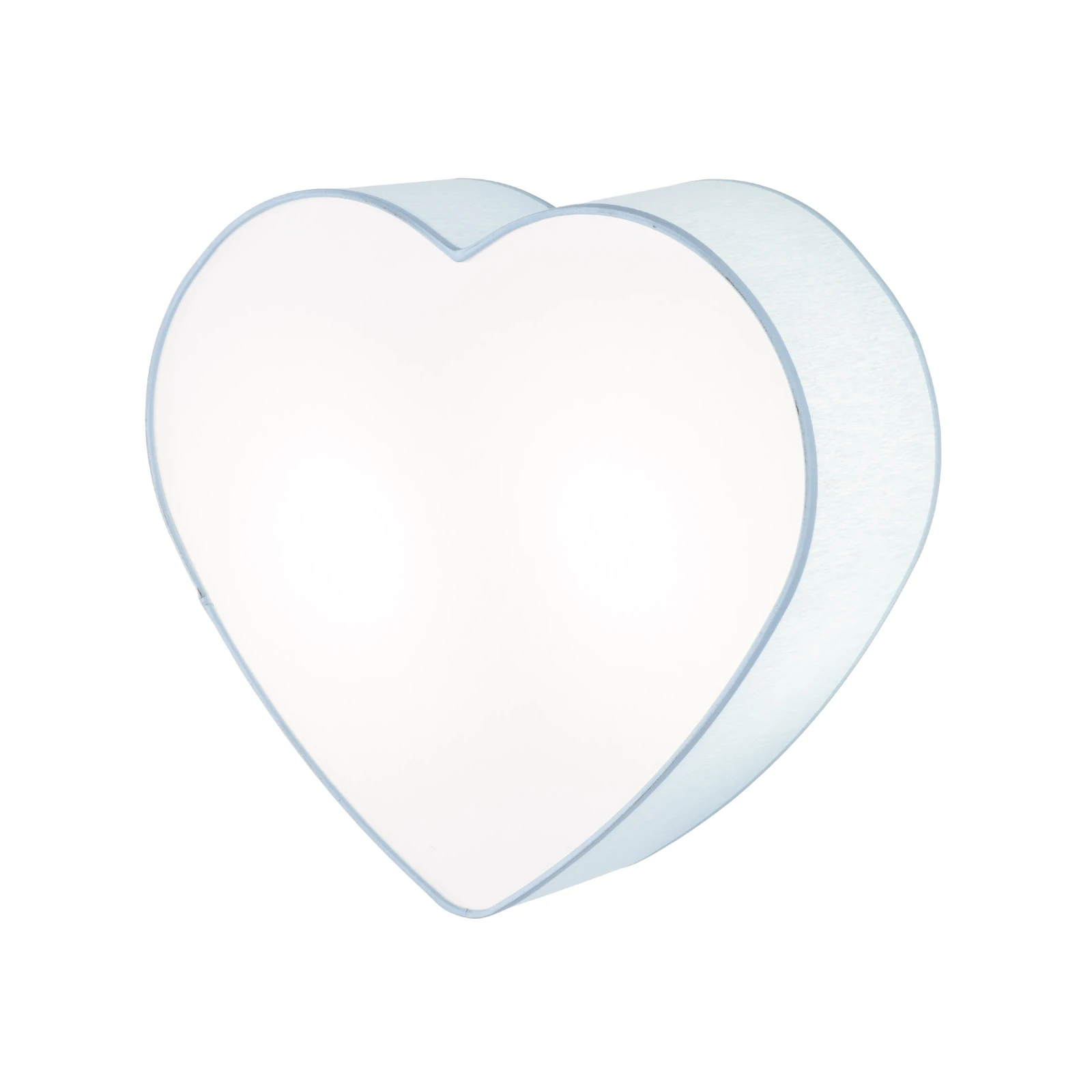 HEART 2x15 W ceiling and wall light – white and blue hearts