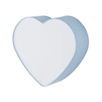HEART 2x15 W ceiling and wall light – white and blue hearts - Image 2
