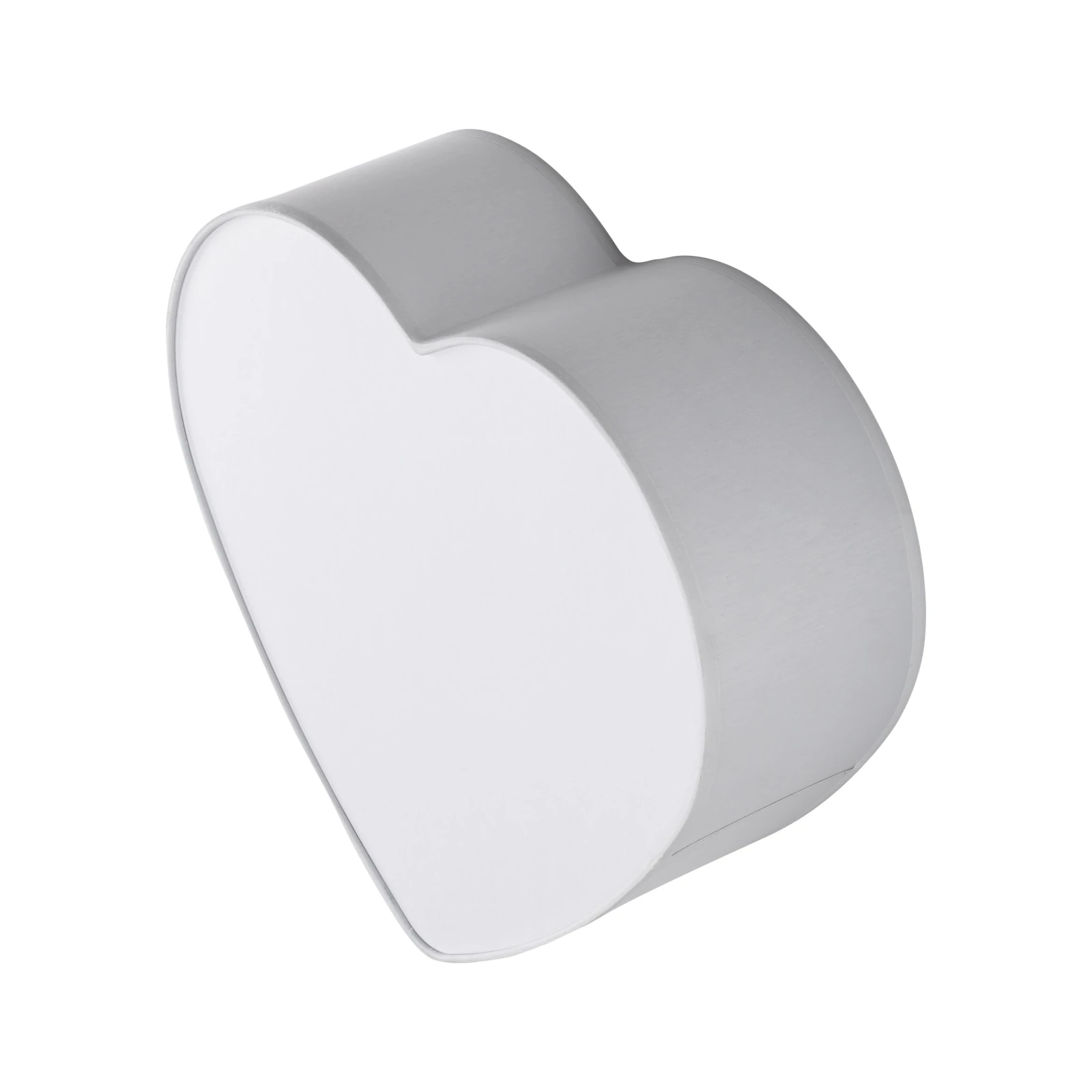HEART 2x15 W ceiling and wall light – grey heart shades