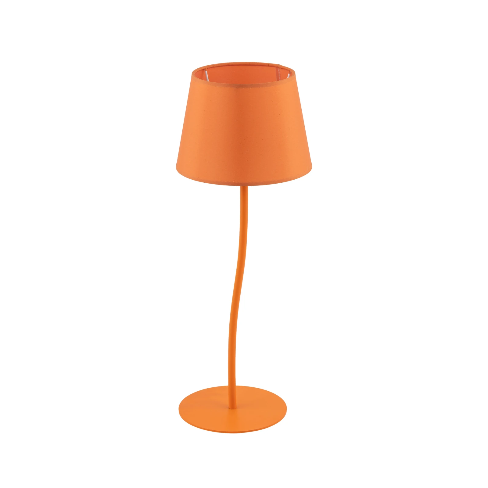 Table lamp 15 W – NICOLA, orange, E27 socket