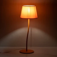 Table lamp 15 W – NICOLA, orange, E27 socket - Image 1