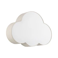 CLOUD lubinis ir sieninis šviestuvas 60 W, smėlio ir baltas - Nuotrauka 4