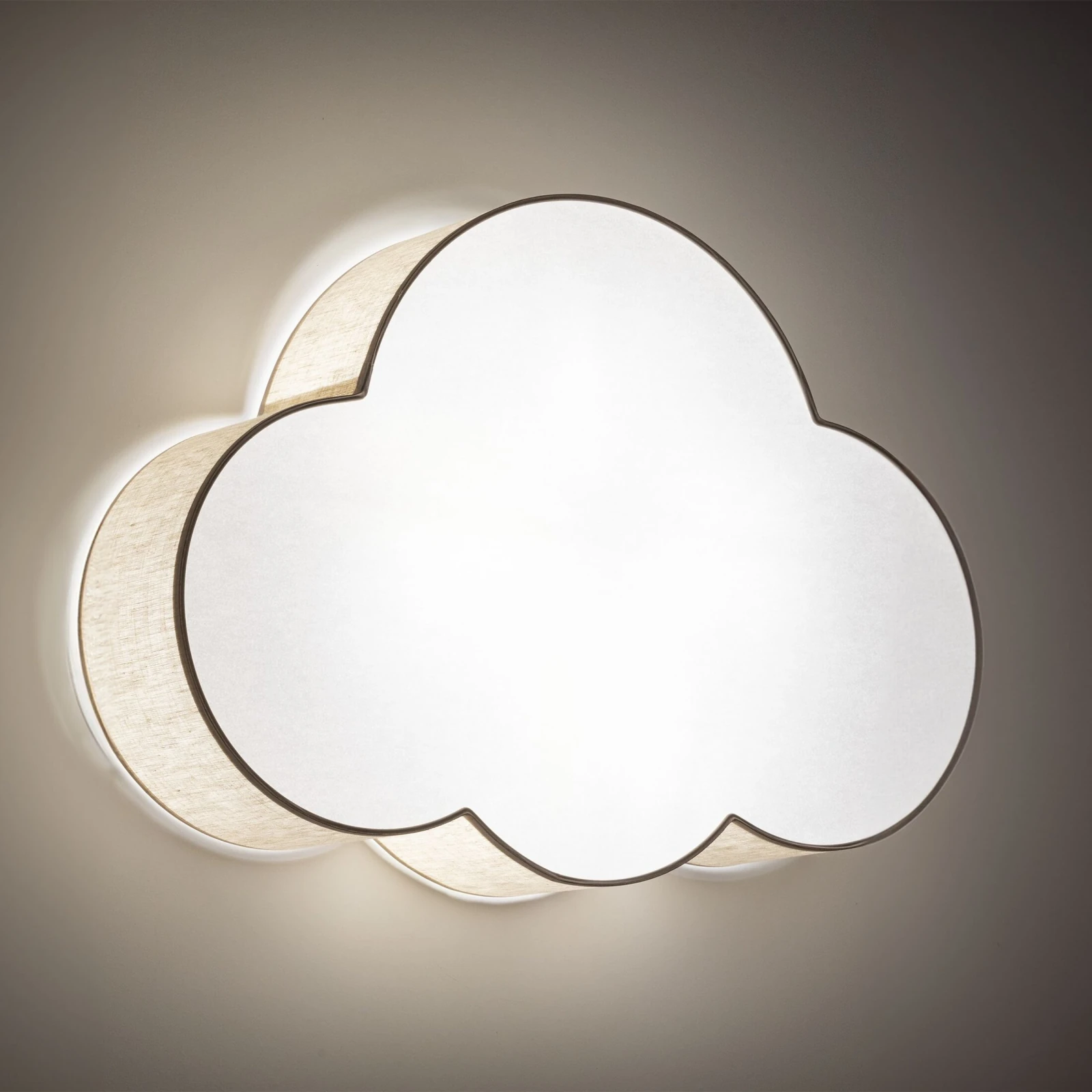 CLOUD lubinis ir sieninis šviestuvas 60 W, smėlio ir baltas