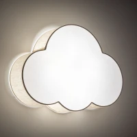 CLOUD lubinis ir sieninis šviestuvas 60 W, smėlio ir baltas - Nuotrauka 1