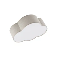CLOUD lubinis ir sieninis šviestuvas, baltas ir smėlio, 2 x E27 - Nuotrauka 3