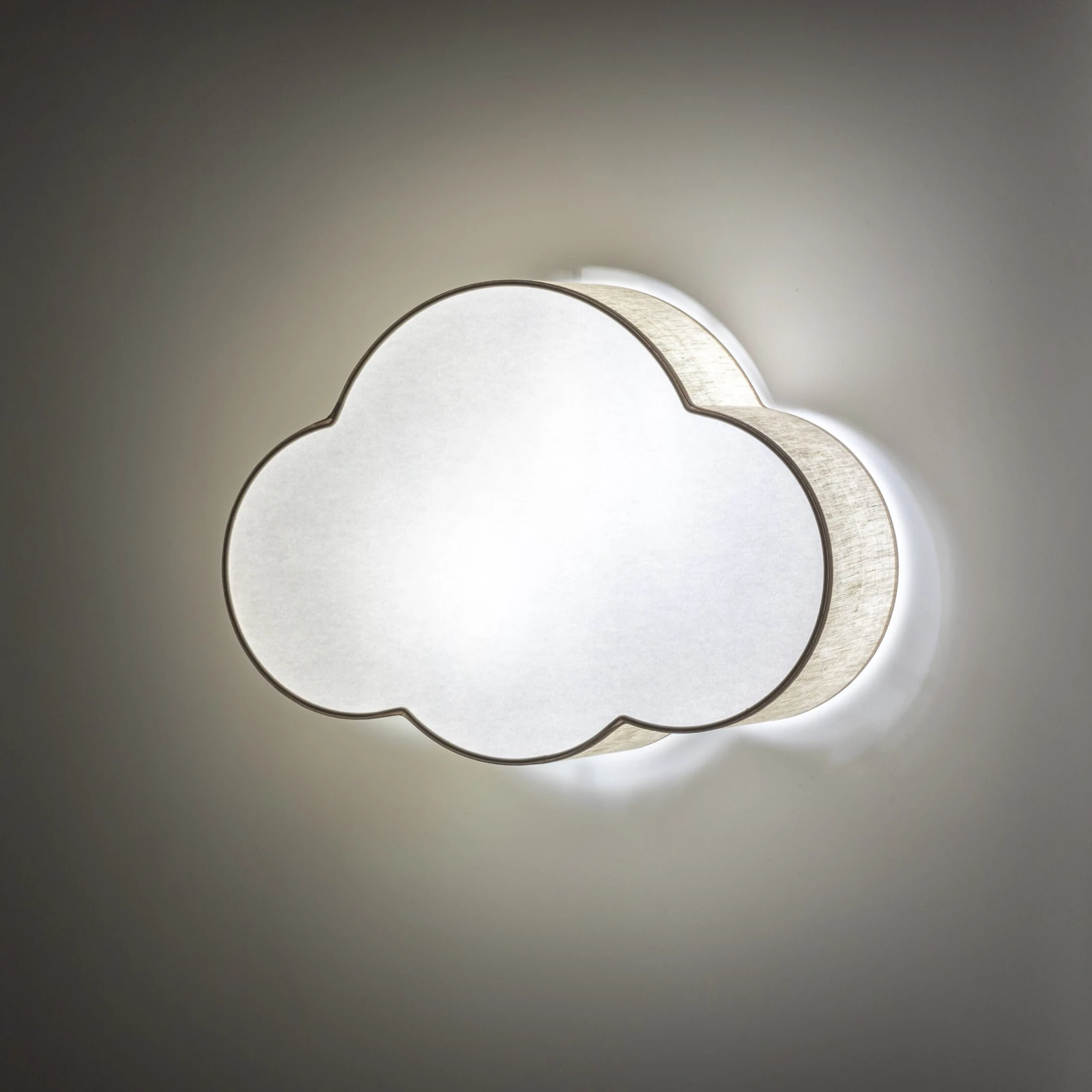CLOUD lubinis ir sieninis šviestuvas, baltas ir smėlio, 2 x E27