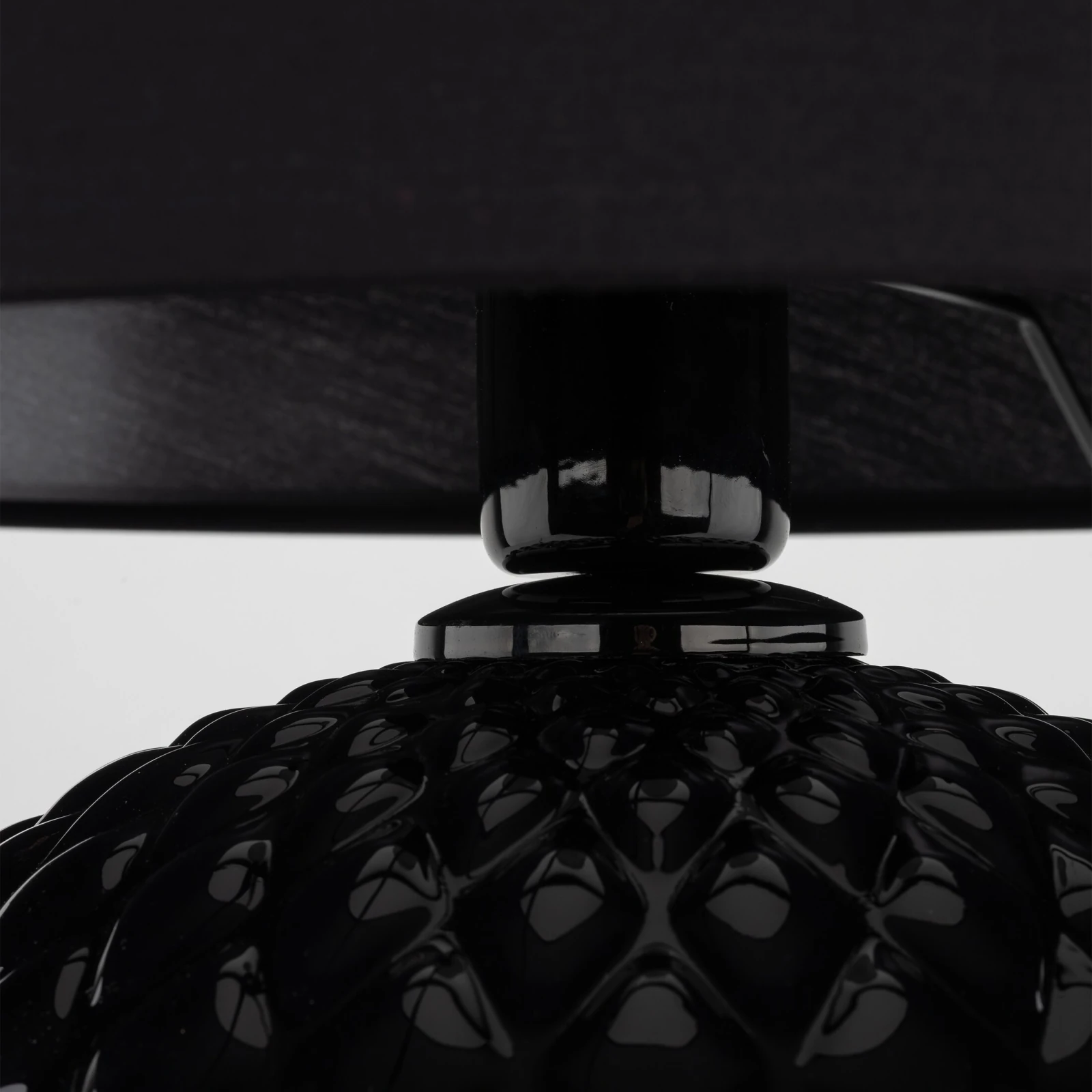 SANTANA 15 W table lamp – classic, black, E27 socket