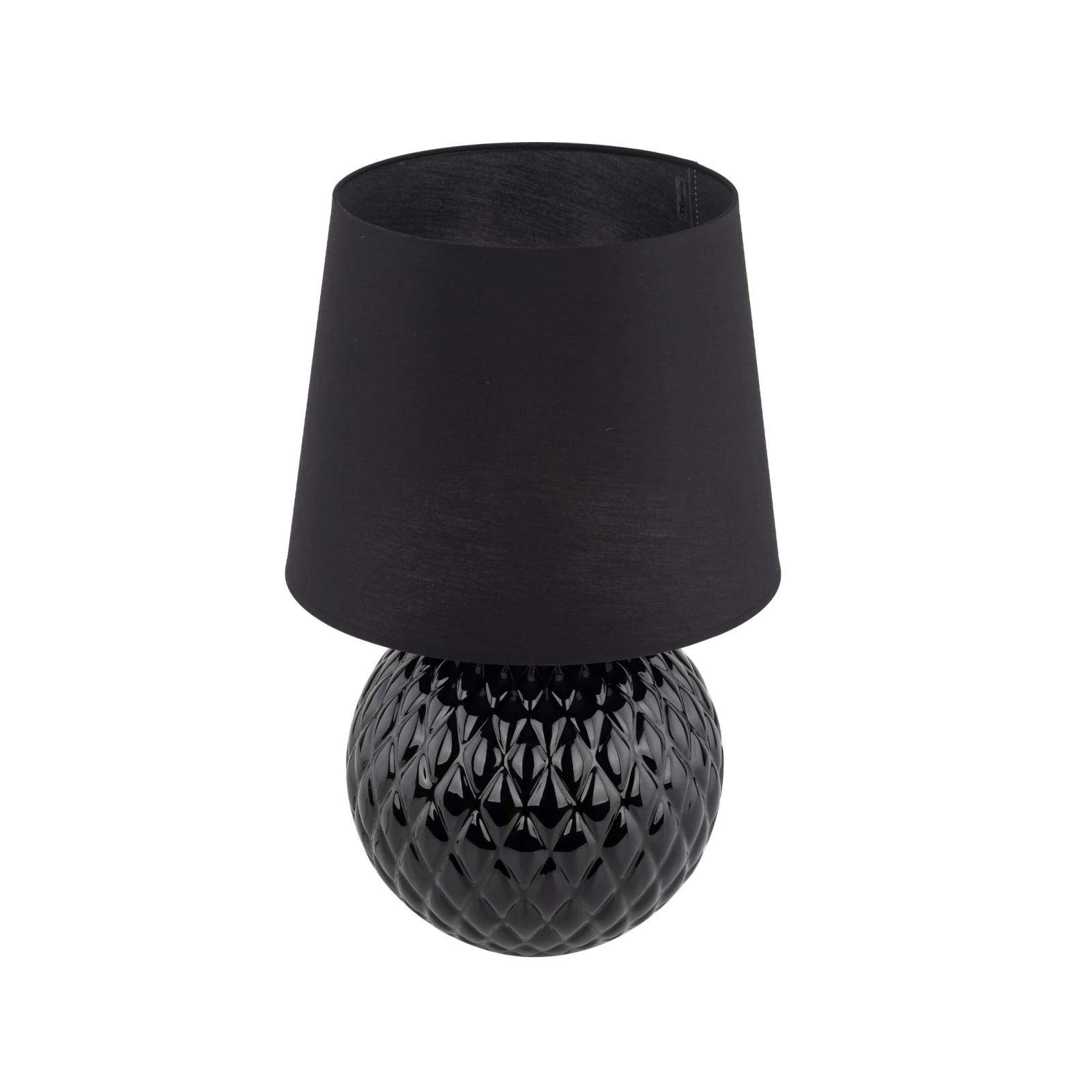 SANTANA 15 W table lamp – classic, black, E27 socket