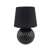 SANTANA 15 W table lamp – classic, black, E27 socket - Image 8