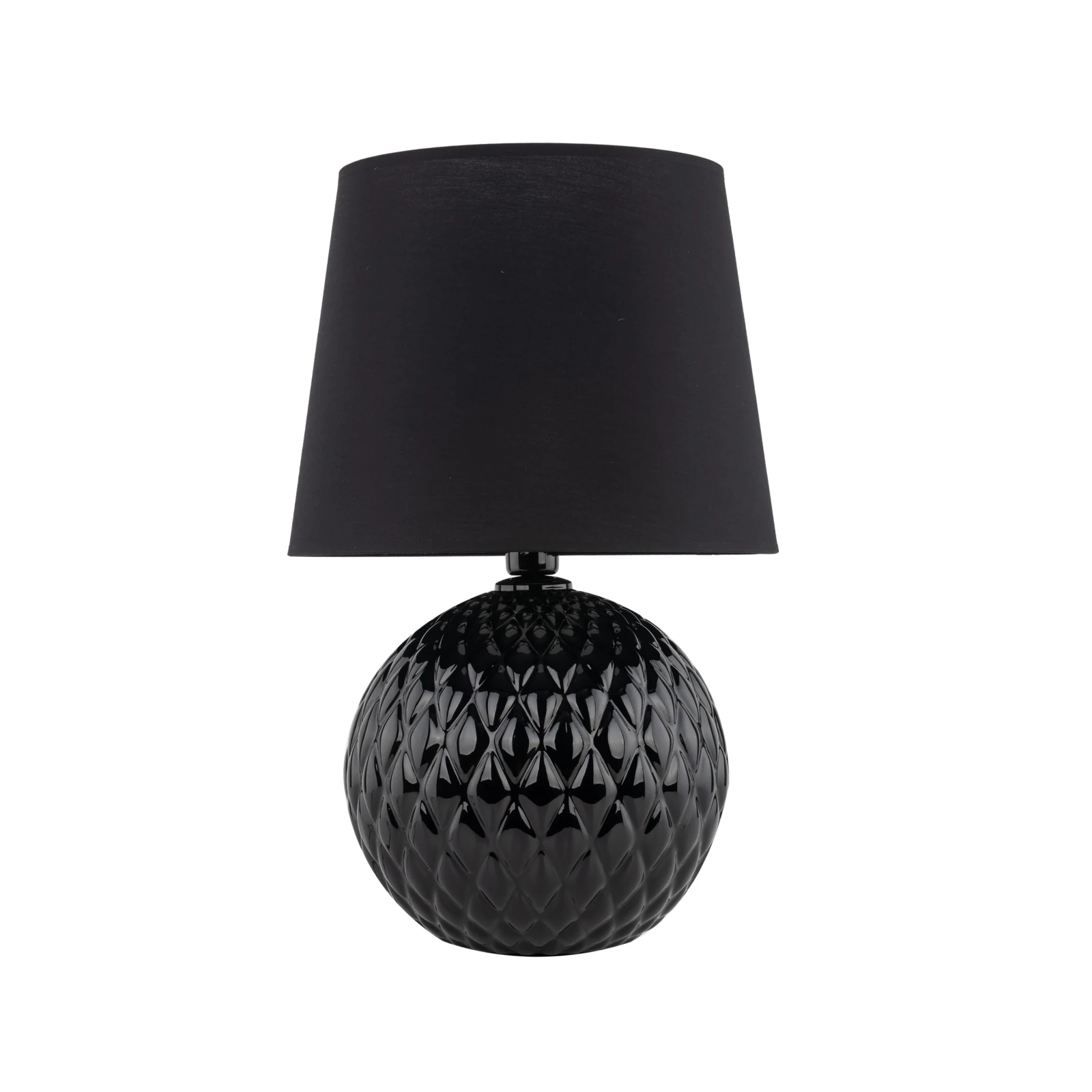 SANTANA 15 W table lamp – classic, black, E27 socket