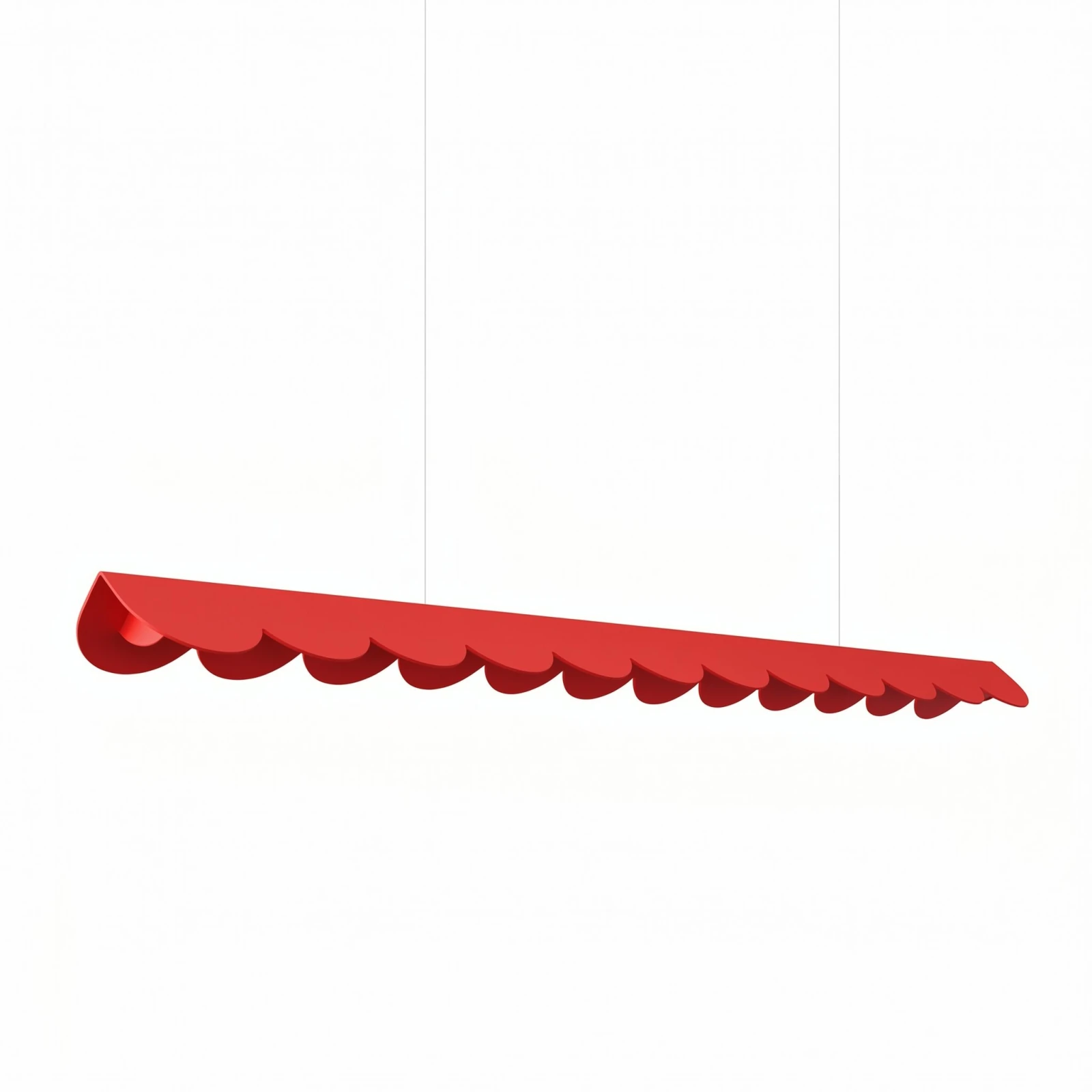 Pakabinamas šviestuvas 131 cm – linijinis, raudonas, LED 3000K