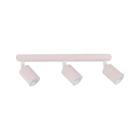 LIVIA ceiling light 3 x GU10 – pink, adjustable spotlights - Image 1