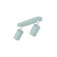 LIVIA 2xGU10 ceiling light – mint, adjustable spotlights - Image 3