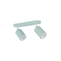 LIVIA 2xGU10 ceiling light – mint, adjustable spotlights - Image 4