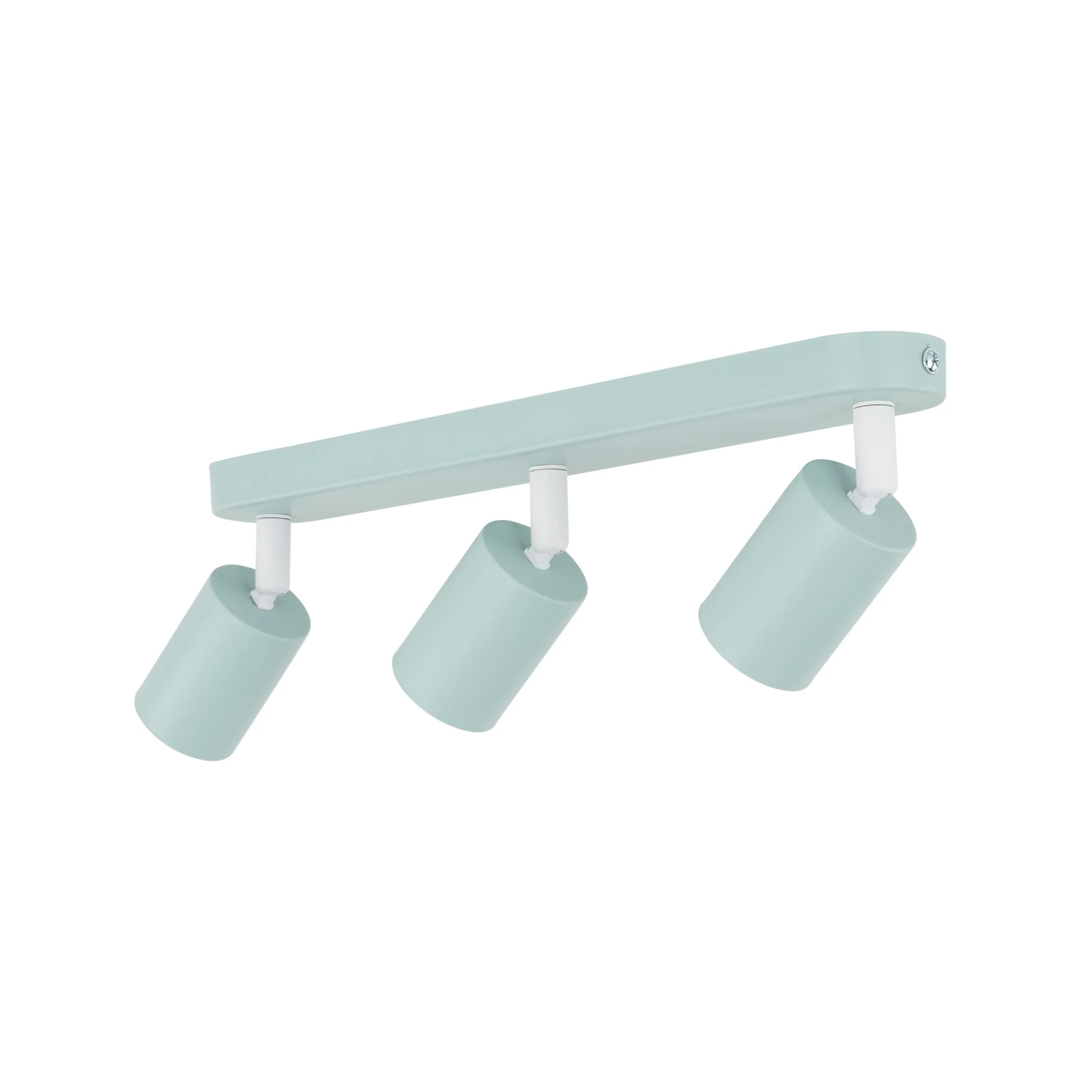 LIVIA 3xGU10 ceiling light – mint, adjustable spotlights