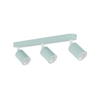 LIVIA 3xGU10 ceiling light – mint, adjustable spotlights - Image 2