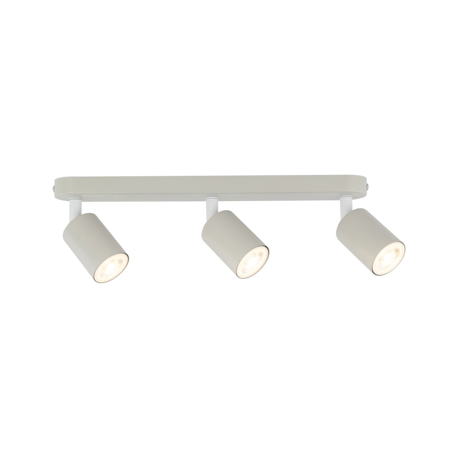 LIVIA ceiling light 3xGU10 – adjustable, beige finish