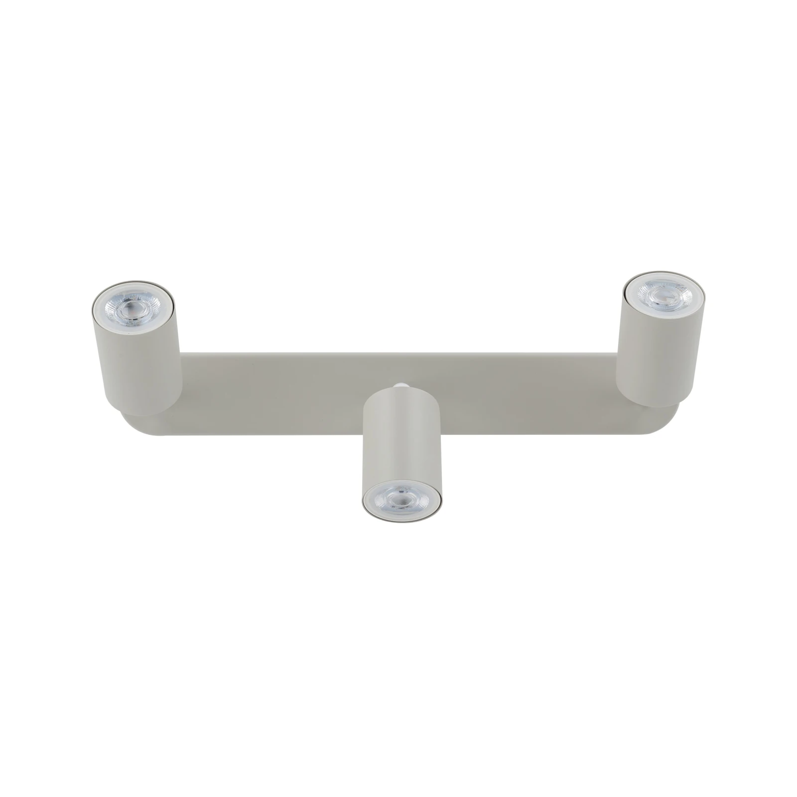 LIVIA ceiling light 3xGU10 – adjustable, beige finish