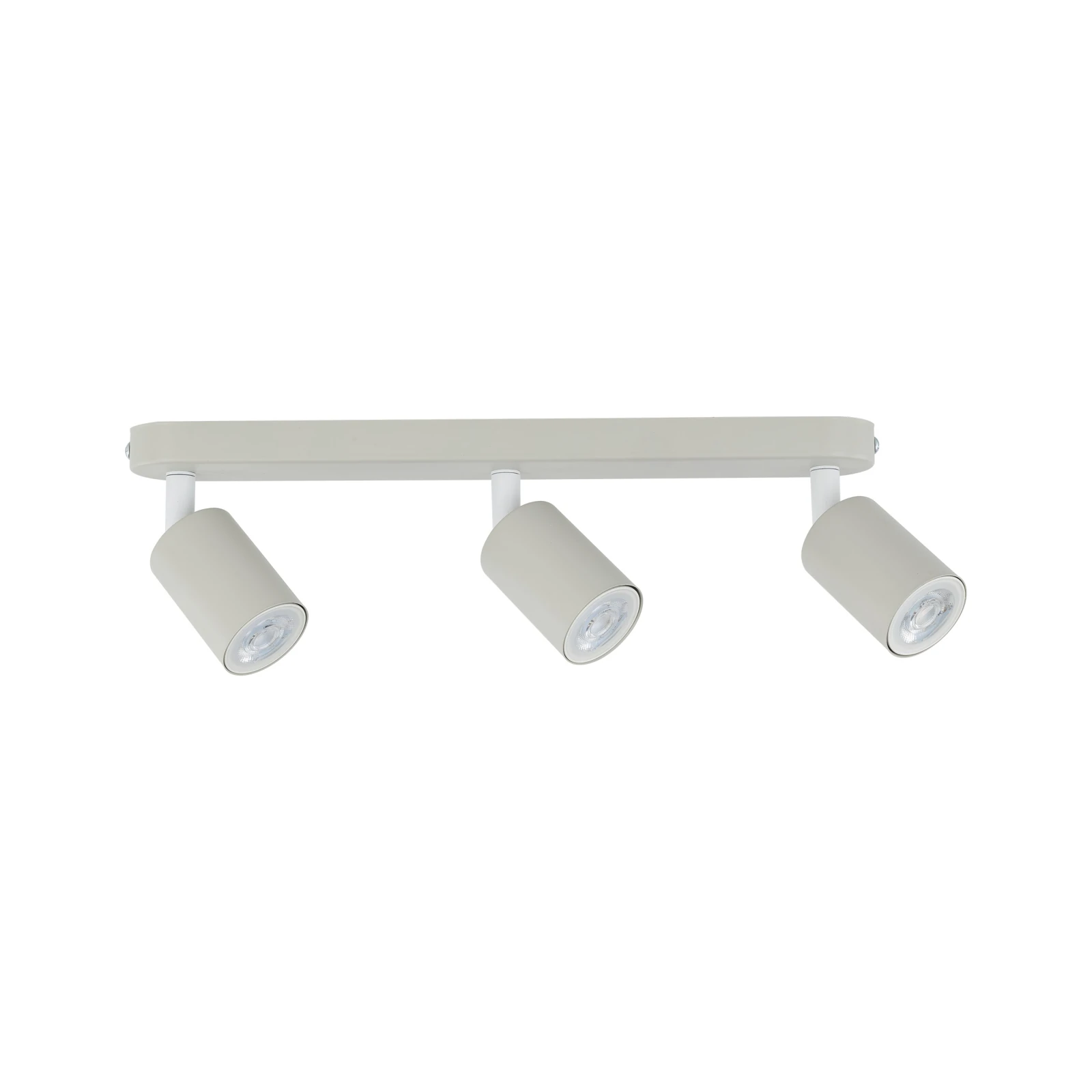 LIVIA ceiling light 3xGU10 – adjustable, beige finish
