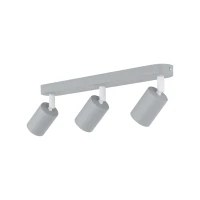 LIVIA ceiling light 3xGU10 – adjustable, grey finish - Image 4