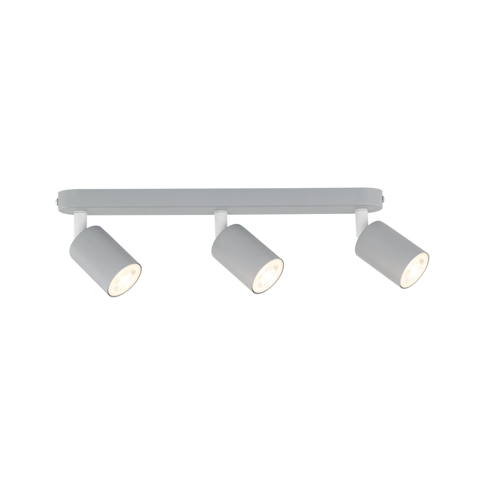 LIVIA ceiling light 3xGU10 – adjustable, grey finish