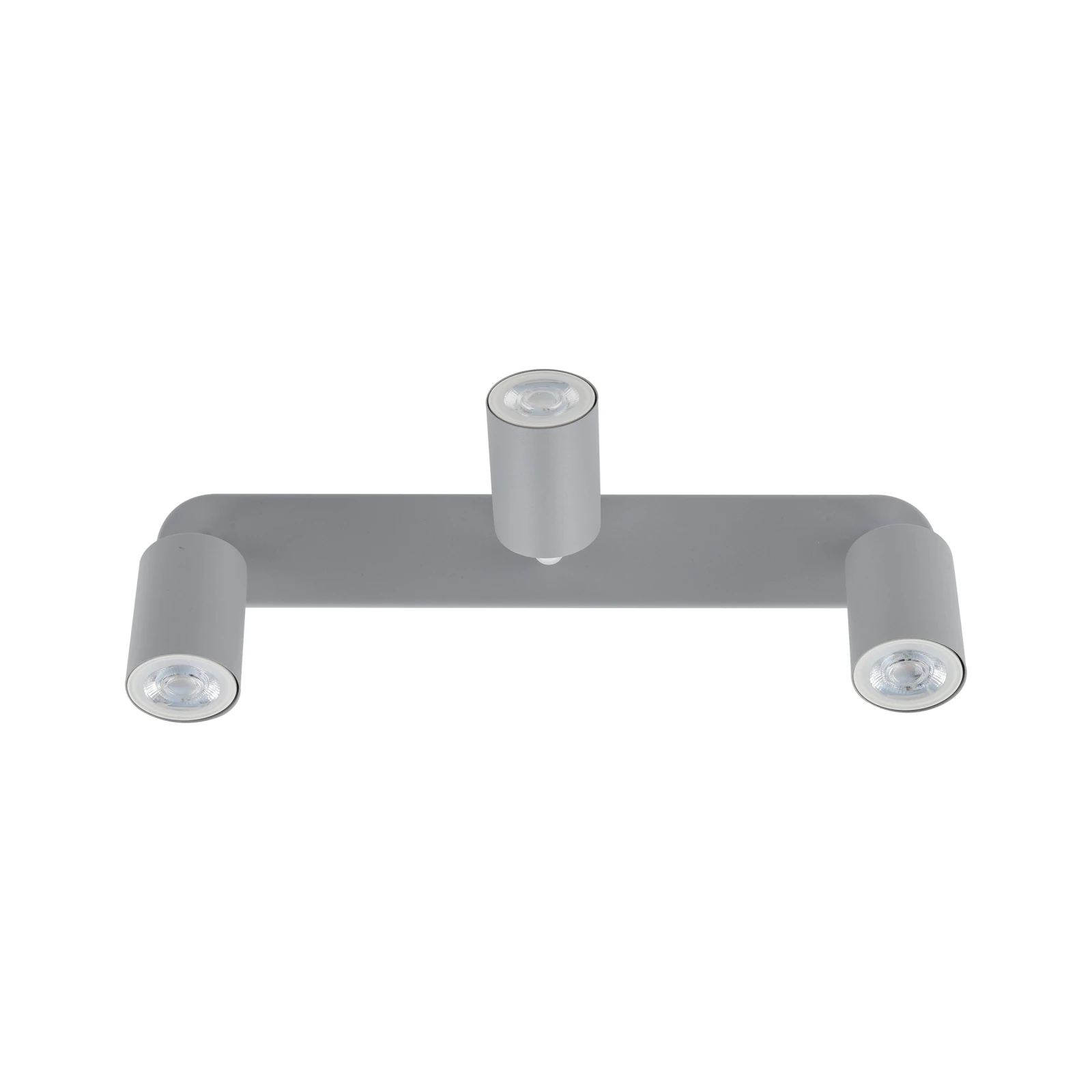 LIVIA ceiling light 3xGU10 – adjustable, grey finish