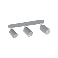 LIVIA ceiling light 3xGU10 – adjustable, grey finish - Image 1