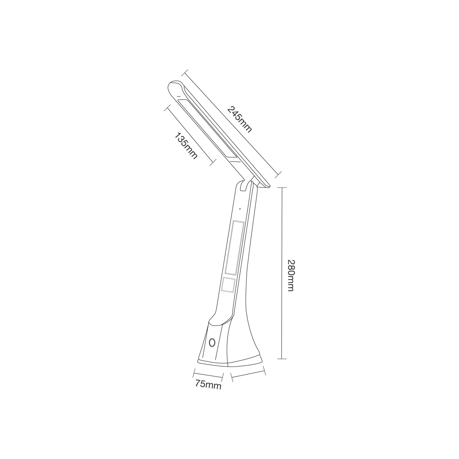 CRUZ WHITE LAMPA BIURKOWA LED 4W