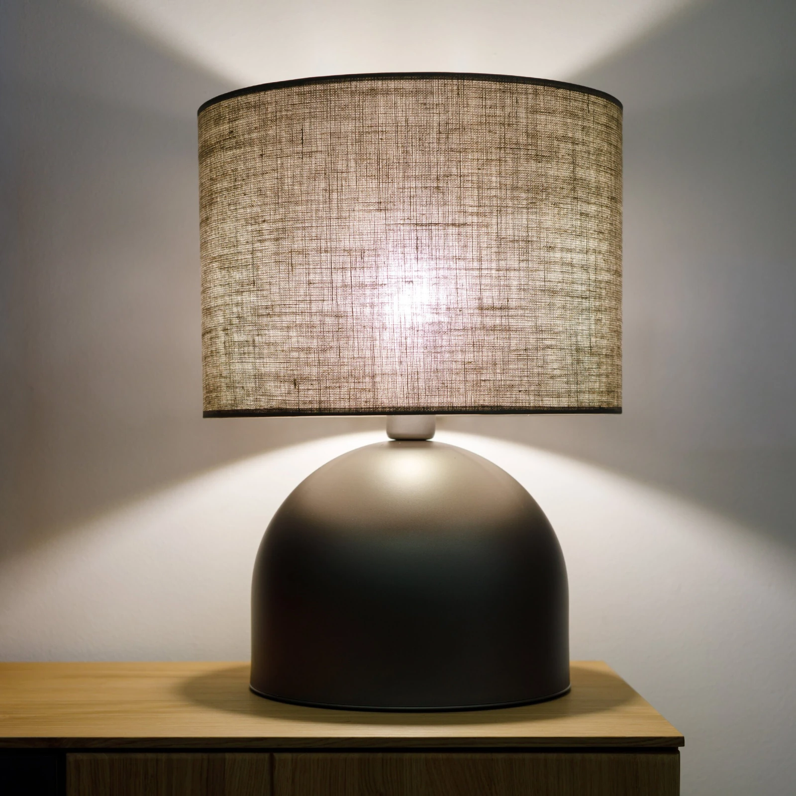 TAMI NEW BROWN LAMPKA NOCNA 1XE27