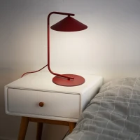 Naktinis šviestuvas LUME Burgundy 1xGX53