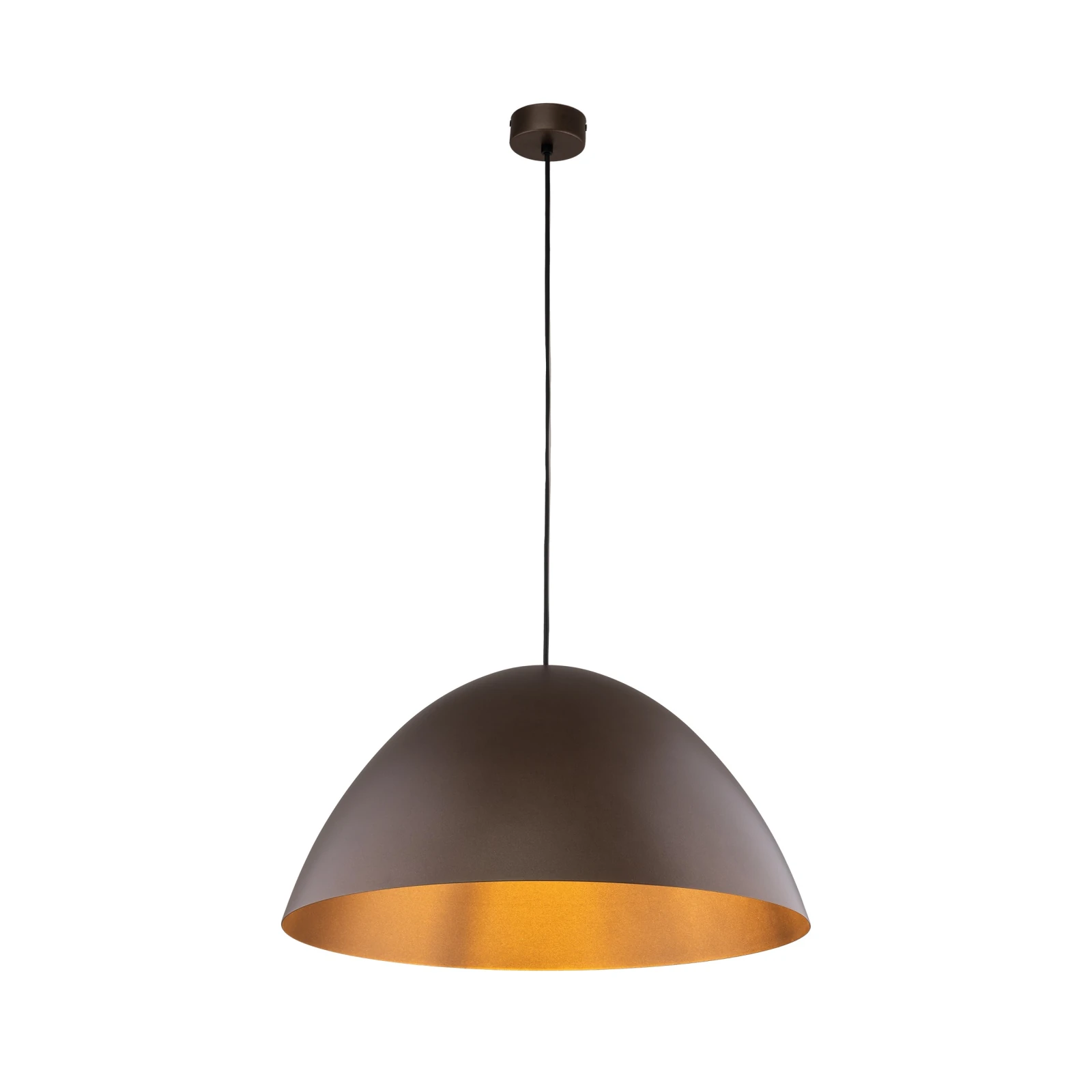 FARO pakabinamas šviestuvas 1xE27, rudas, 50 cm