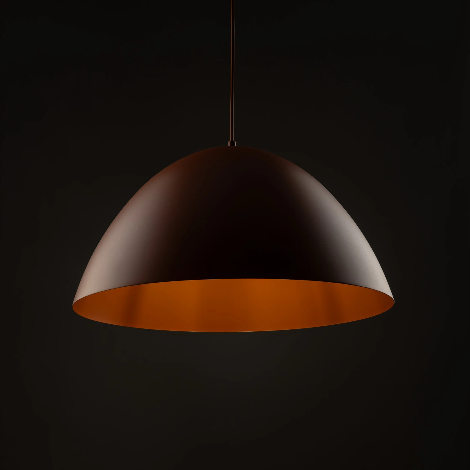 FARO 50 cm pakabinamas šviestuvas, oranžinis, E27