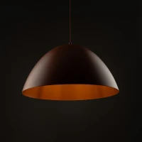 FARO 50 cm pakabinamas šviestuvas, oranžinis, E27 - Nuotrauka 3
