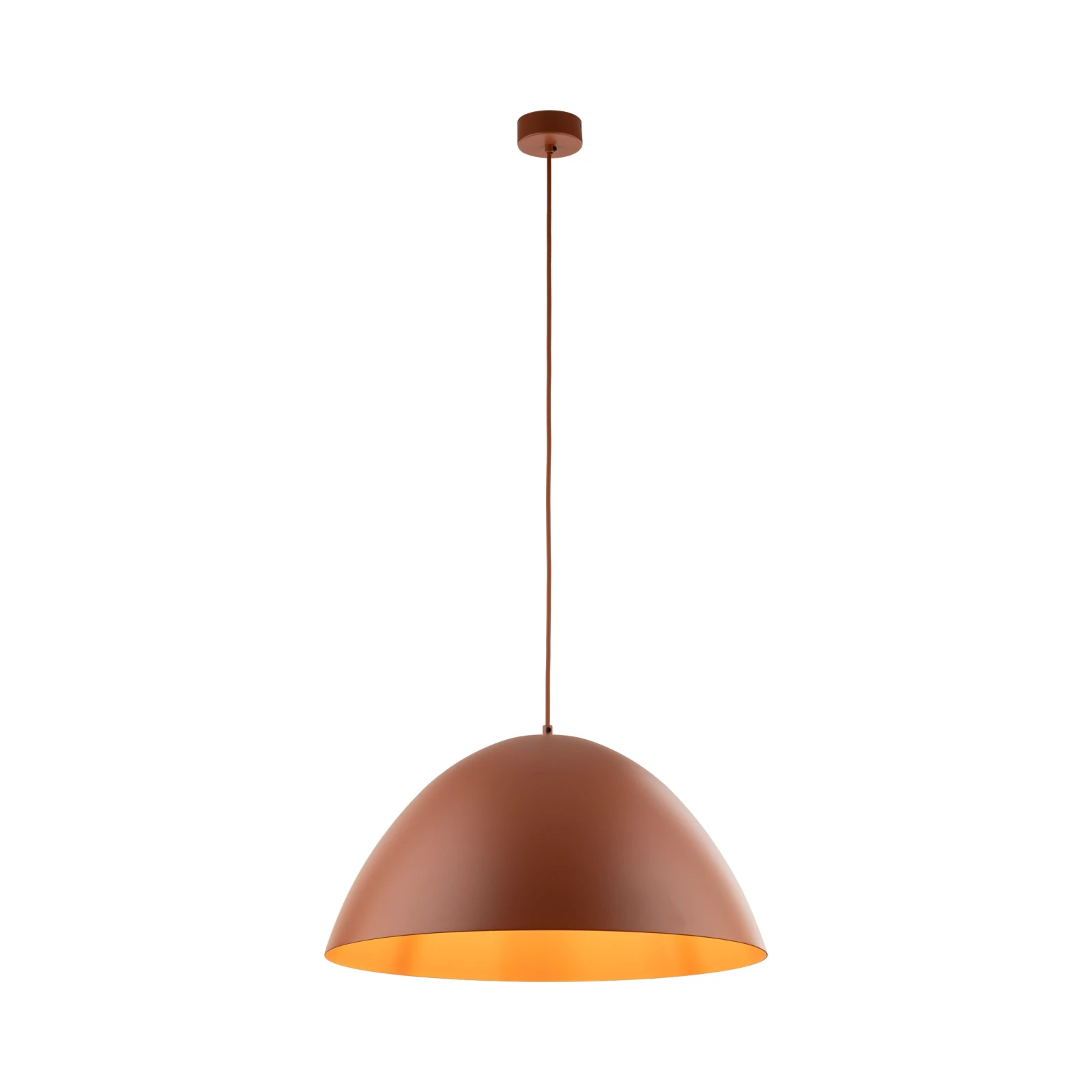 FARO 50 cm pakabinamas šviestuvas, oranžinis, E27