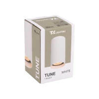 TUNE S ceiling light – white ribbed cylinder, GU10 - Image 11