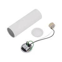 TUNE M ceiling light – white ribbed cylinder, GU10 - Image 9