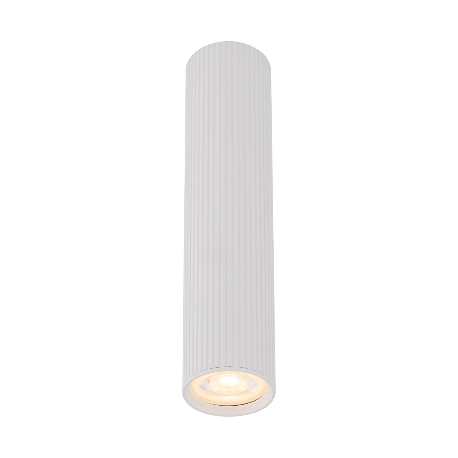 TUNE ceiling light 10 W – cylindrical, white, GU10