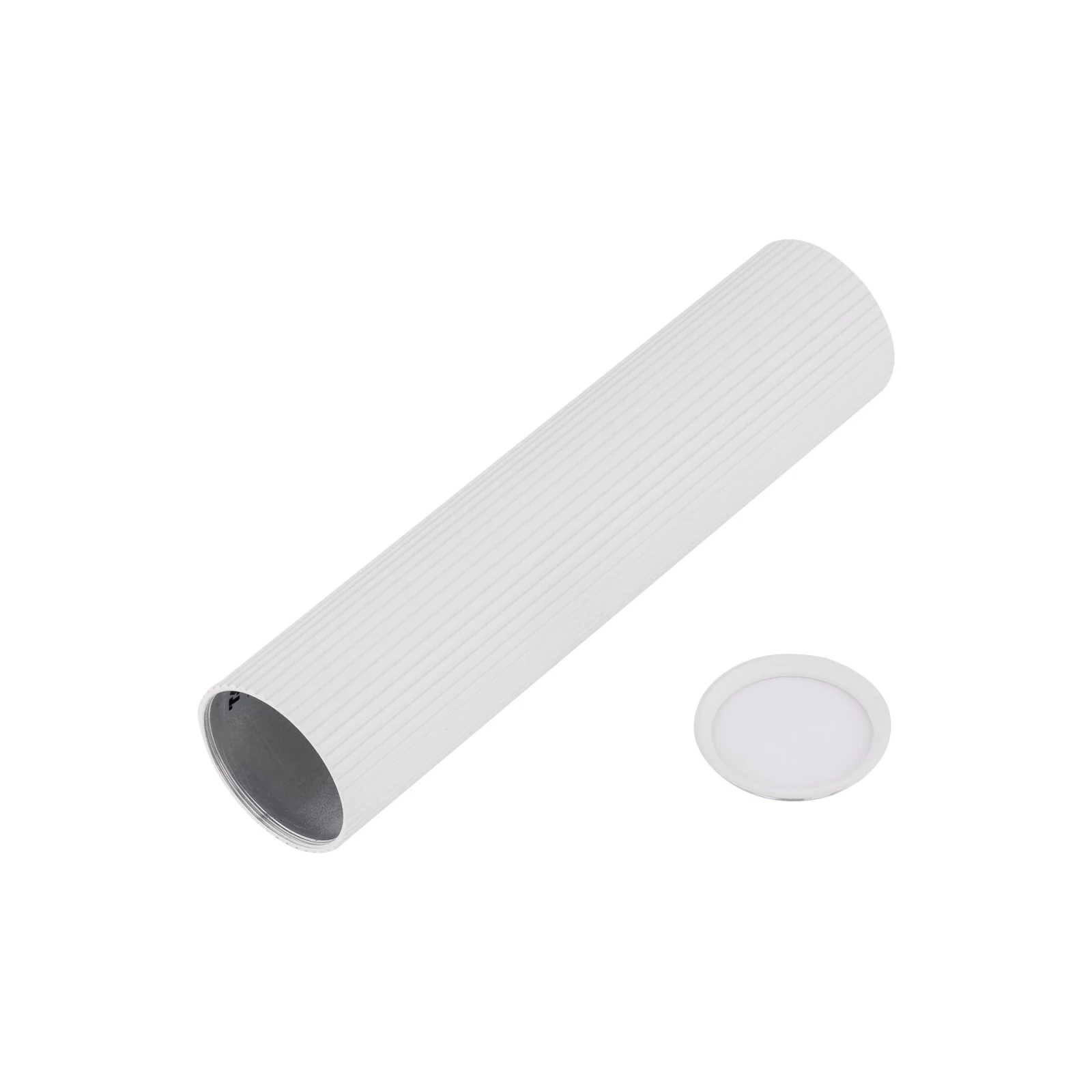 TUNE ceiling light 10 W – cylindrical, white, GU10
