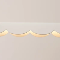 Pakabinamas šviestuvas 131 cm – linijinis, smėlio, LED 3000K - Nuotrauka 5