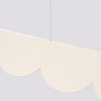 Pakabinamas šviestuvas 131 cm – linijinis, smėlio, LED 3000K - Nuotrauka 8