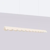 Pakabinamas šviestuvas 131 cm – linijinis, smėlio, LED 3000K - Nuotrauka 3