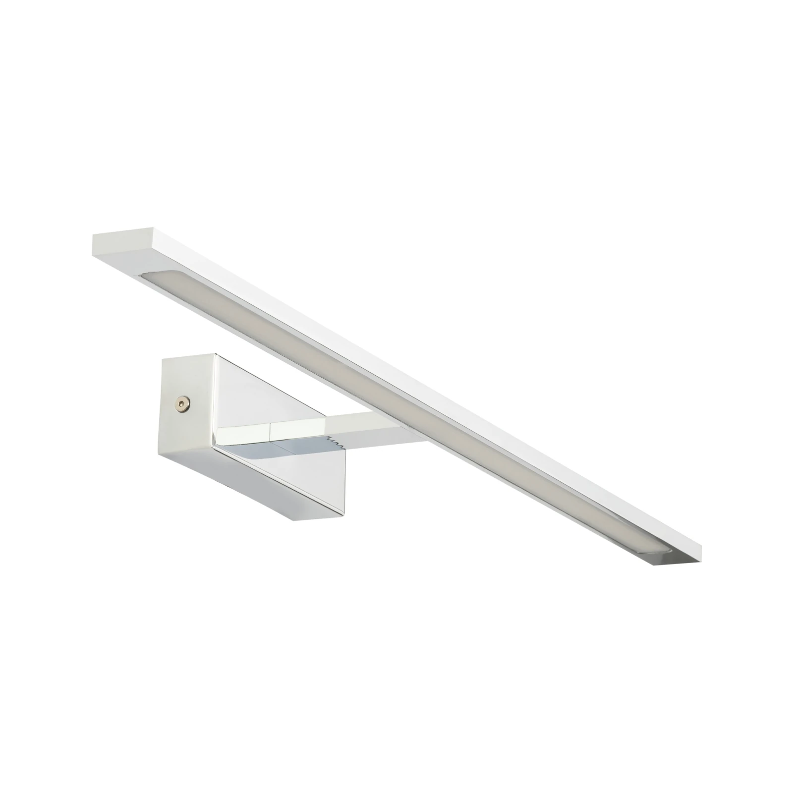 GALLERY LED wall light 20 W – linear, chrome, IP44