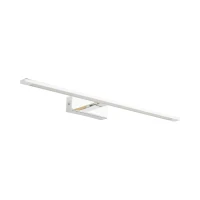GALLERY LED wall light 20 W – linear, chrome, IP44 - Image 2