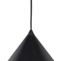 CONO XL pendant light 15 W – conical, black, E27 socket - Image 5