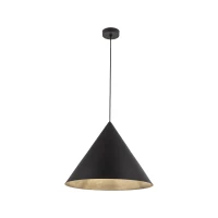 CONO XL pendant light 15 W – conical, black, E27 socket - Image 10