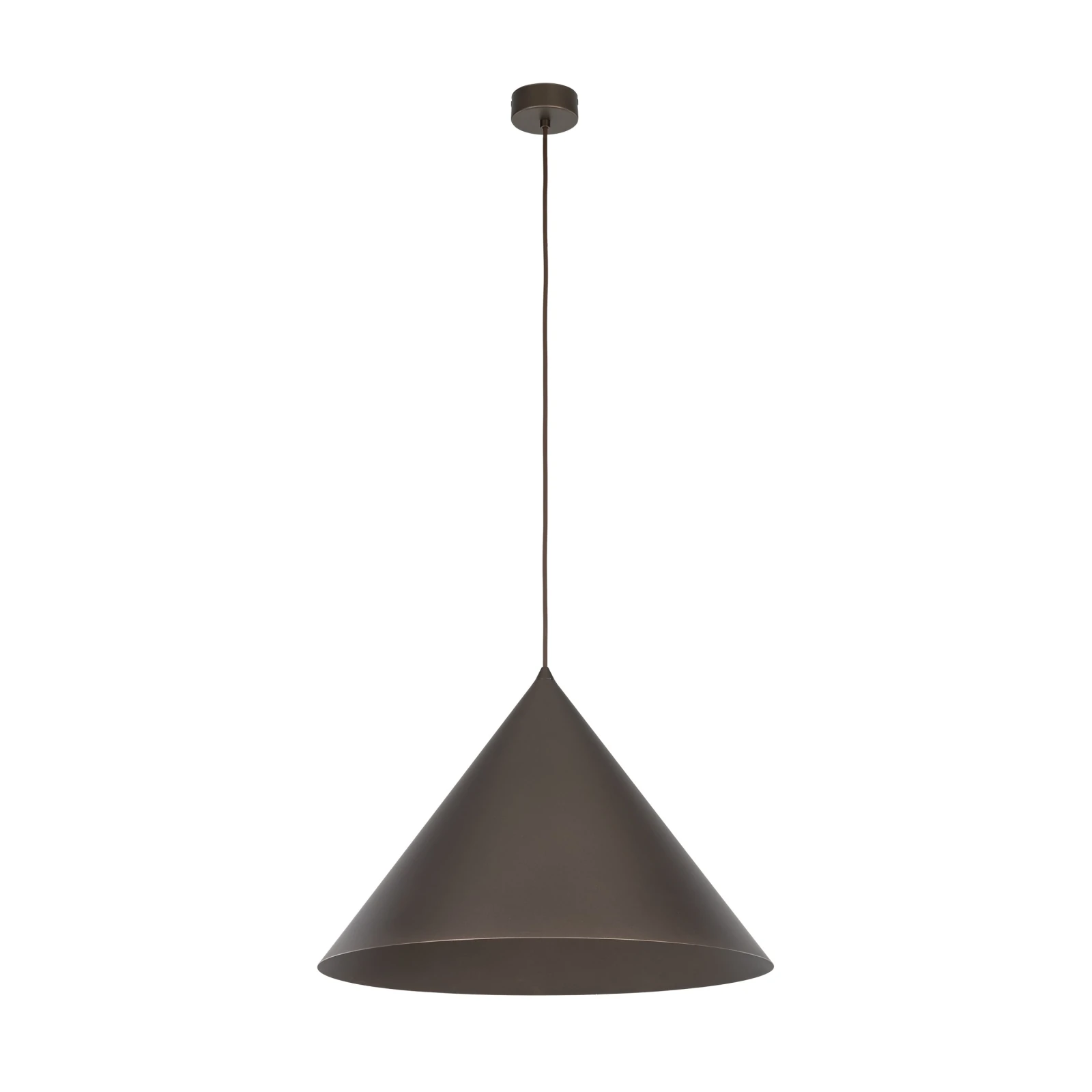 CONO XL pakabinamas šviestuvas, rudas, E27, 15 W