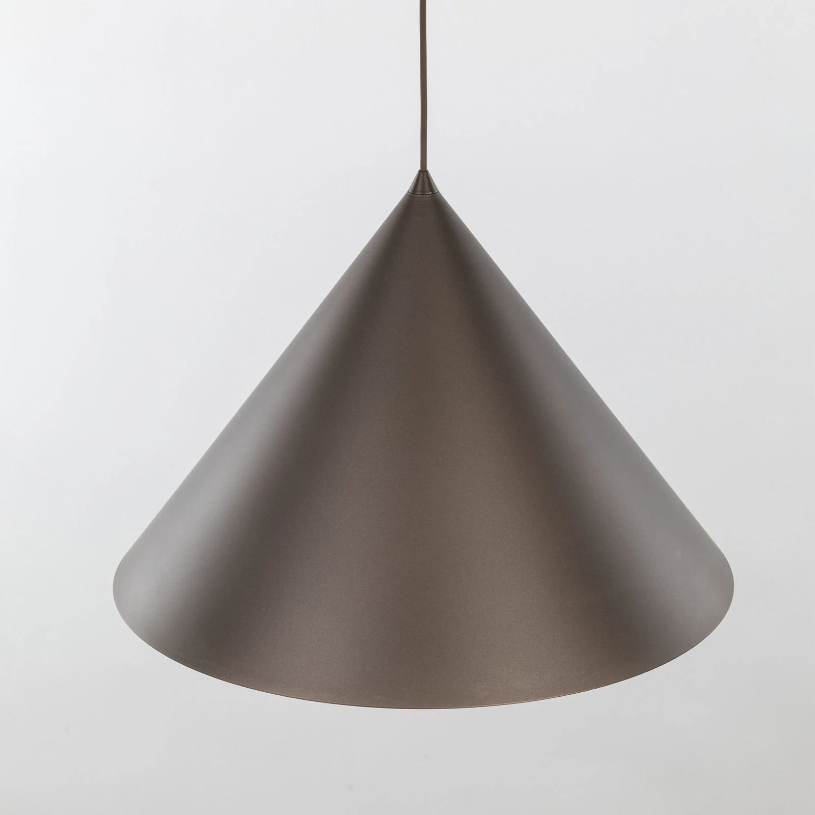 CONO XL pakabinamas šviestuvas, rudas, E27, 15 W