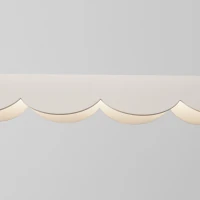 Pakabinamas šviestuvas 131 cm – banguotas, smėlinis, CRI98 LED - Nuotrauka 6