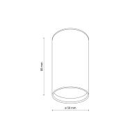 Wall light TOP – 1 spot, black, directional GU10 - Image 3