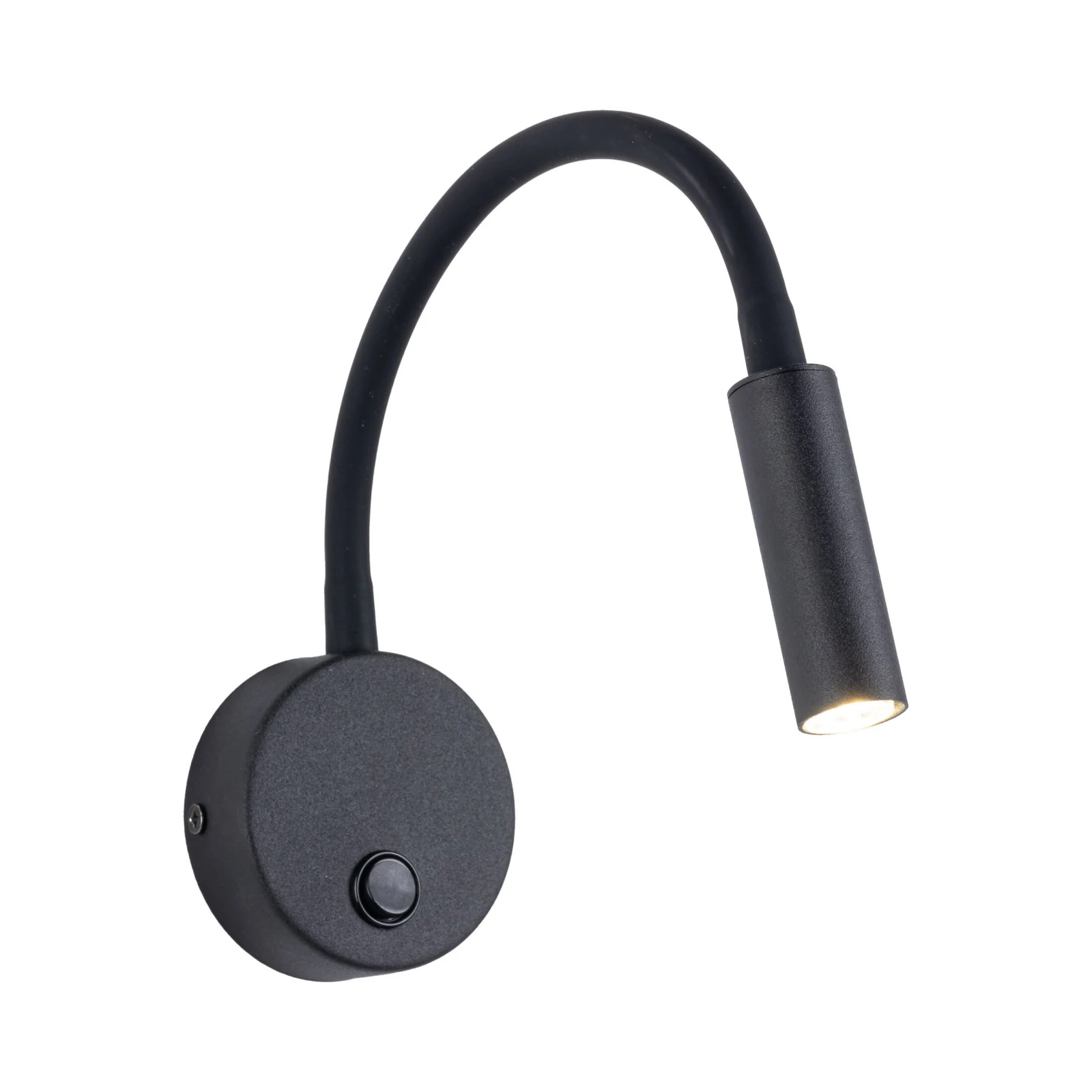 LAGOS wall light 3 W – black, adjustable light direction